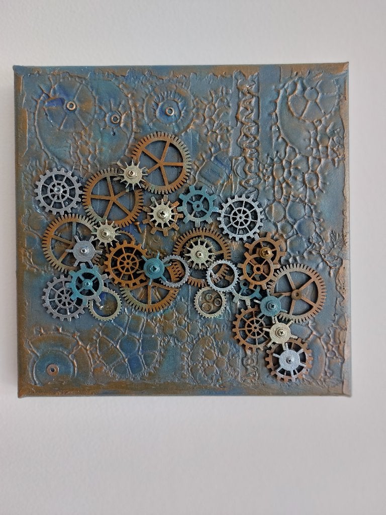 Schilderij Handmade "Radar", Ophalen of Verzenden