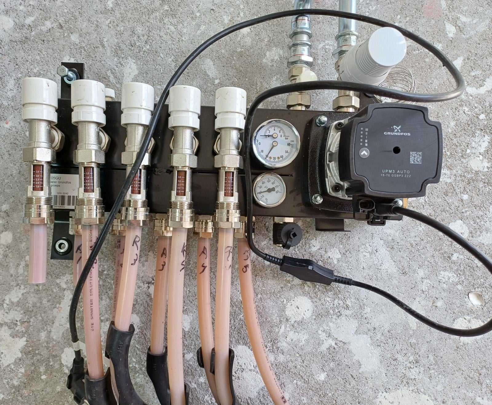 Grundfos UPM3 circulatiepomp 15-70 - Back panel, Minder dan 30 cm, Overige typen, Minder dan 60 cm, Ophalen of Verzenden