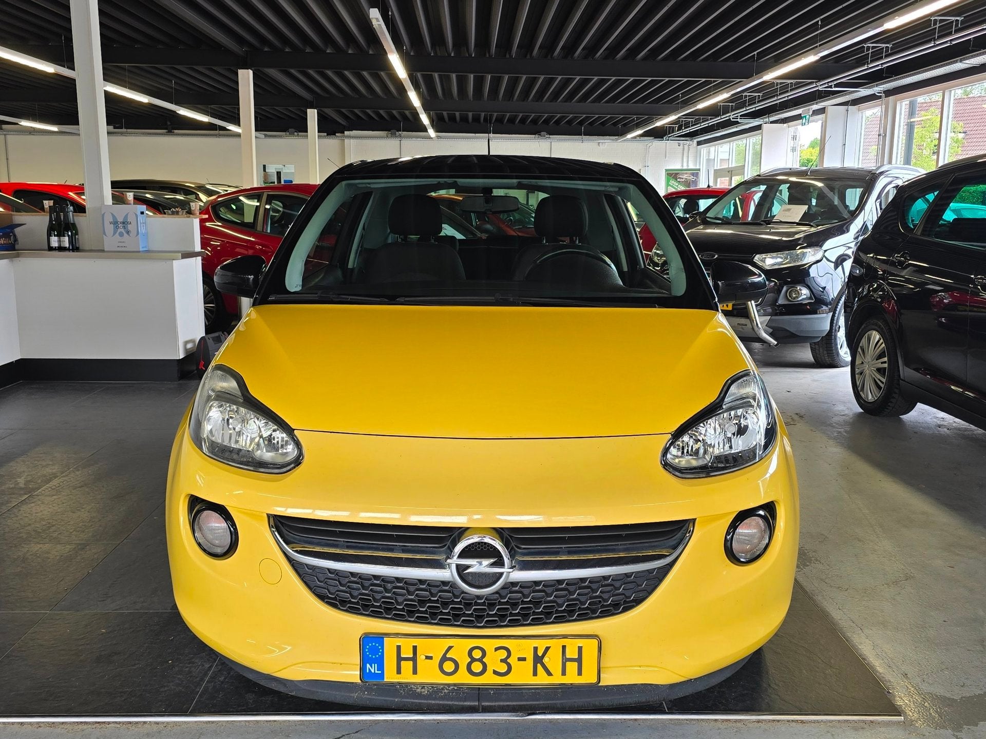 Opel ADAM 1.2/AIRCO/CRUISE/HISTORIE AANWEZIG/APK 7-2027/, Auto's, Voorwielaandrijving, Euro 5, Zwart, 4 cilinders