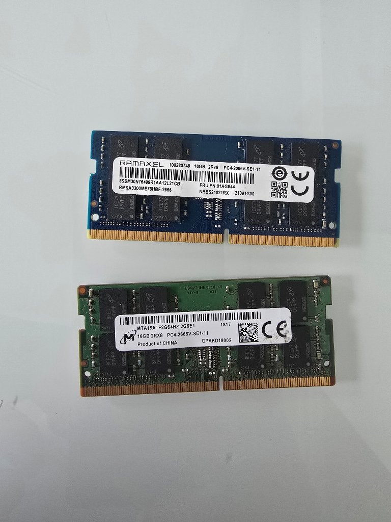32GB DDR4 PC4-2666V-SE1-11, 32 GB, DDR4, Ophalen of Verzenden, Zo goed als nieuw