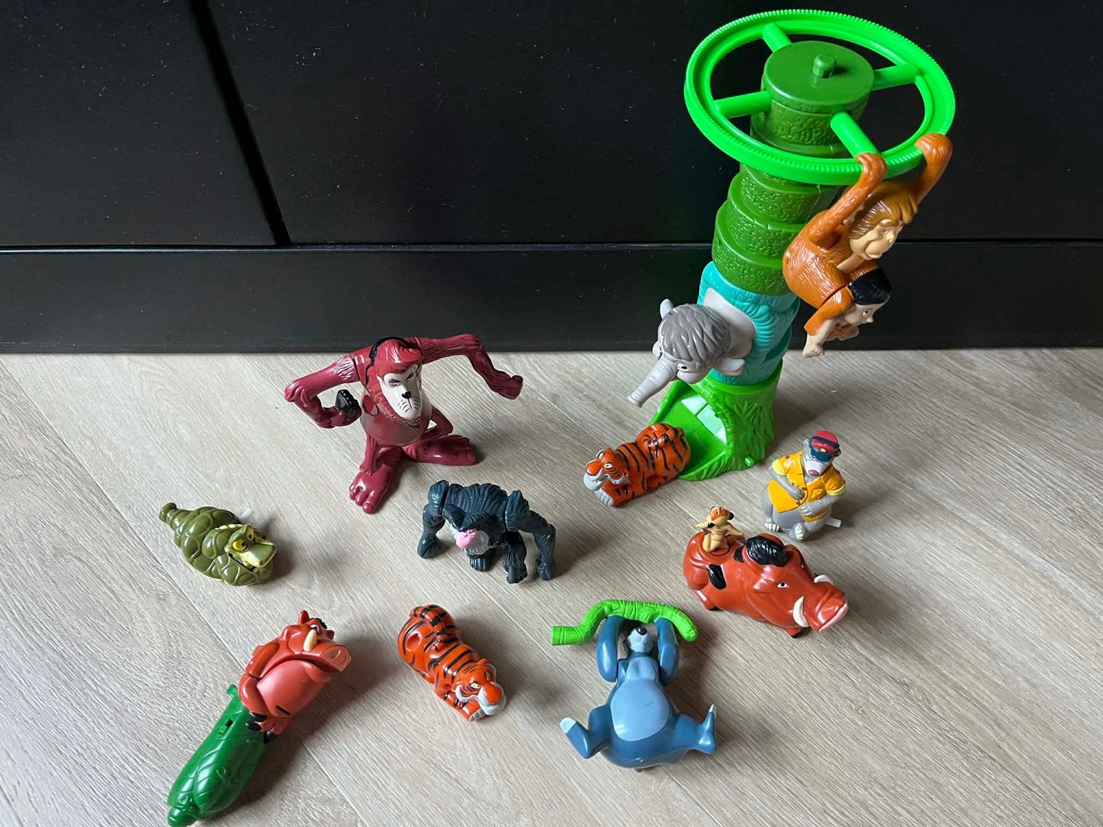 11 stuks Disney Jungle Boek McDonald's Happy Meal figuren, Verzamelen, Ophalen of Verzenden, Zo goed als nieuw