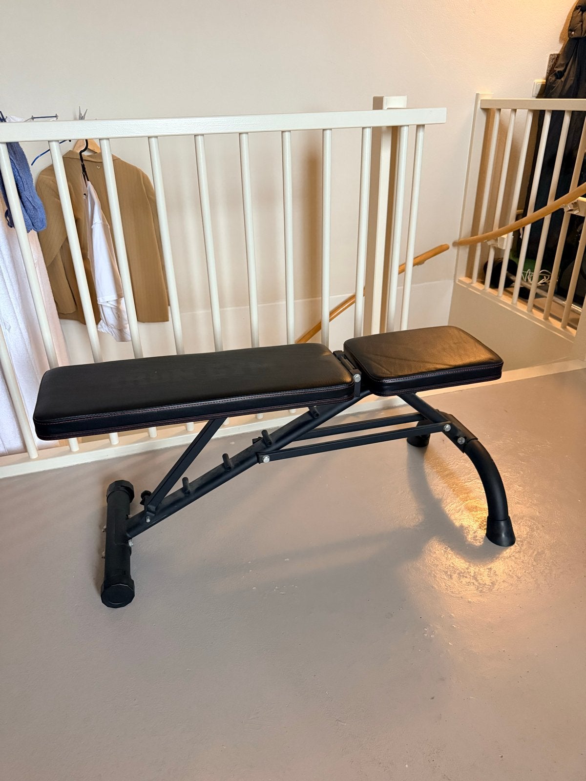 Iron Gym Halterbank Fitness - Verstelbaar, Ophalen, Gebruikt, Krachtstation, Armen