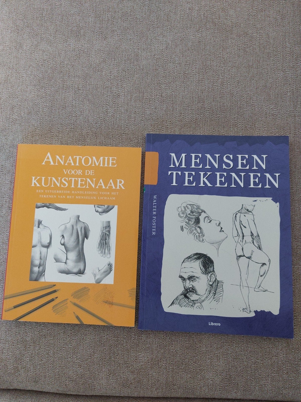 Boeken: Anatomie voor de kunstenaar & Mensen Tekenen, Boeken, Ophalen of Verzenden, Gelezen, Overige onderwerpen