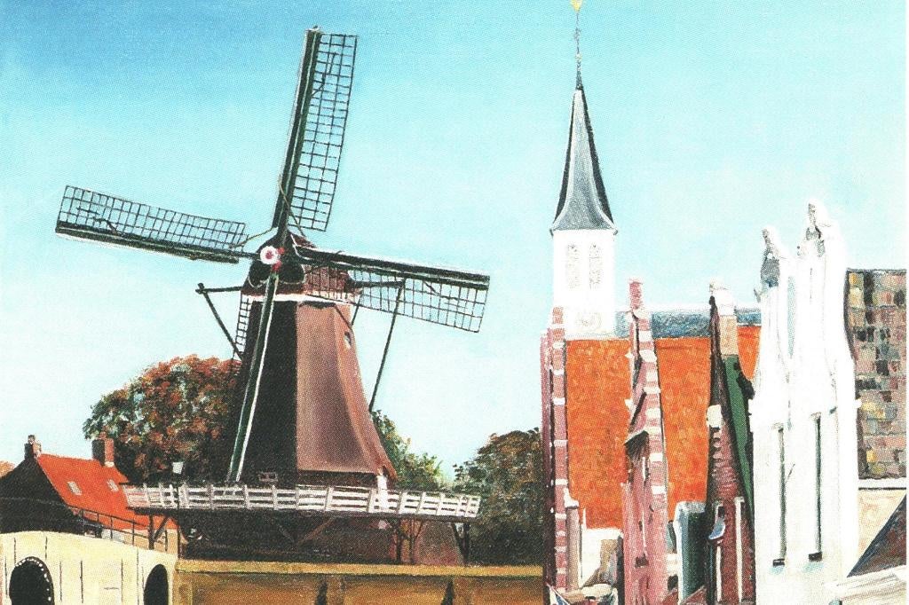 36118 Sloten 80+ Friesland Mooie oude kaart Onbeschreven, Ophalen of Verzenden, 1980 tot heden, Ongelopen, Friesland