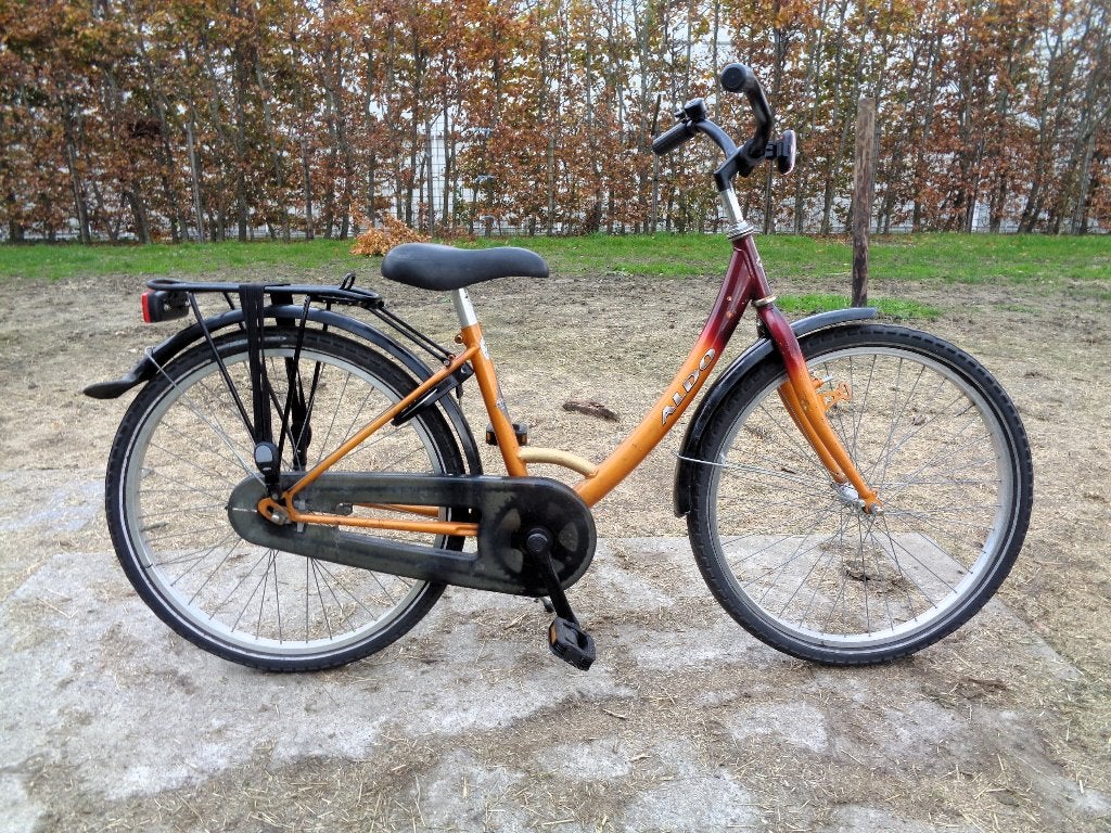 Aldo meisjesfiets - 36 frame / 24 inch -, Fietsen en Brommers, Fietsen | Meisjes, Ophalen, Terugtraprem, Aldo, Gebruikt