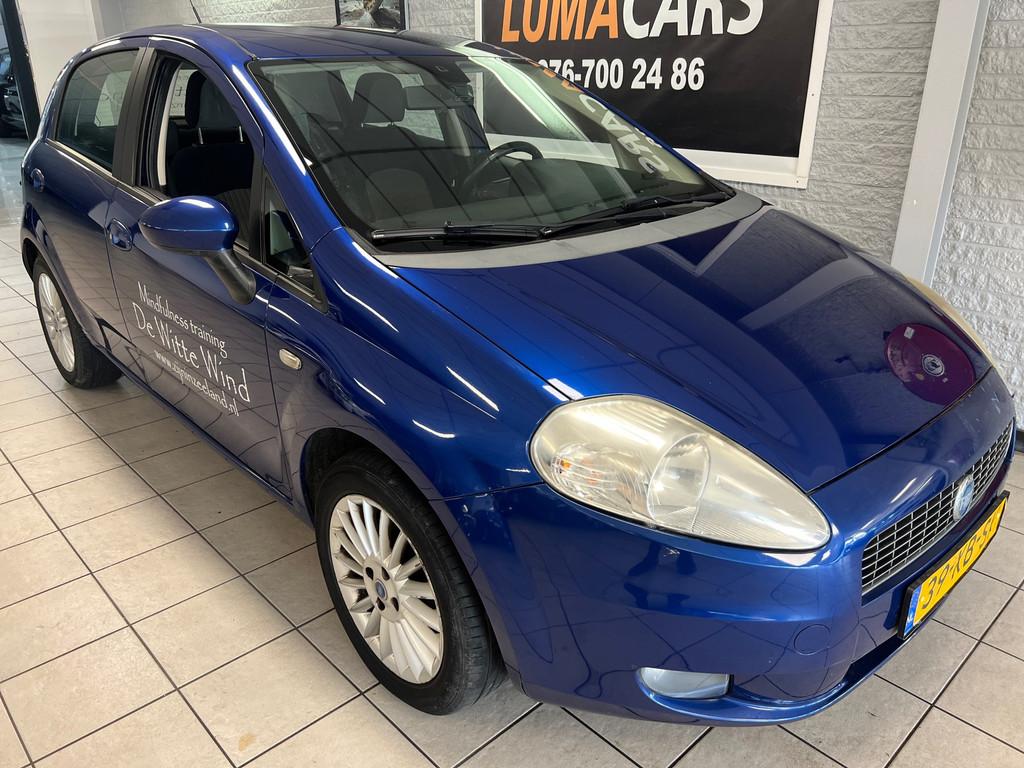 Fiat Grande Punto 1.4-16V Emotion |Airco|5-Deurs|NAP 194DKM|, Auto's, Fiat, Bedrijf, Te koop, Grande Punto, ABS, Airbags, Airconditioning