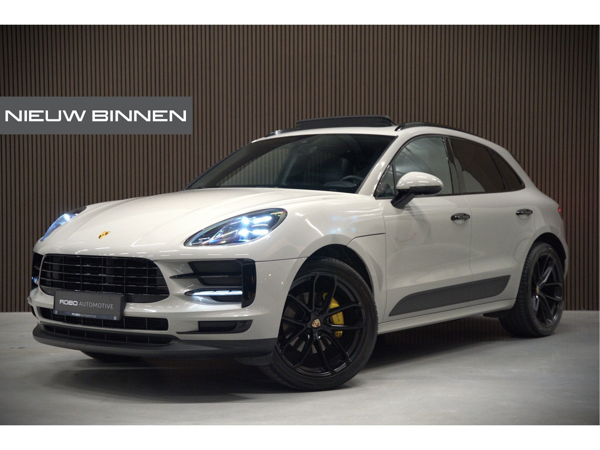 Porsche Macan 2.0 | Krijt Grijs | Panoramadak | Sportchrono, Auto's, Automaat, Dealer onderhouden, Gebruikt, Bedrijf