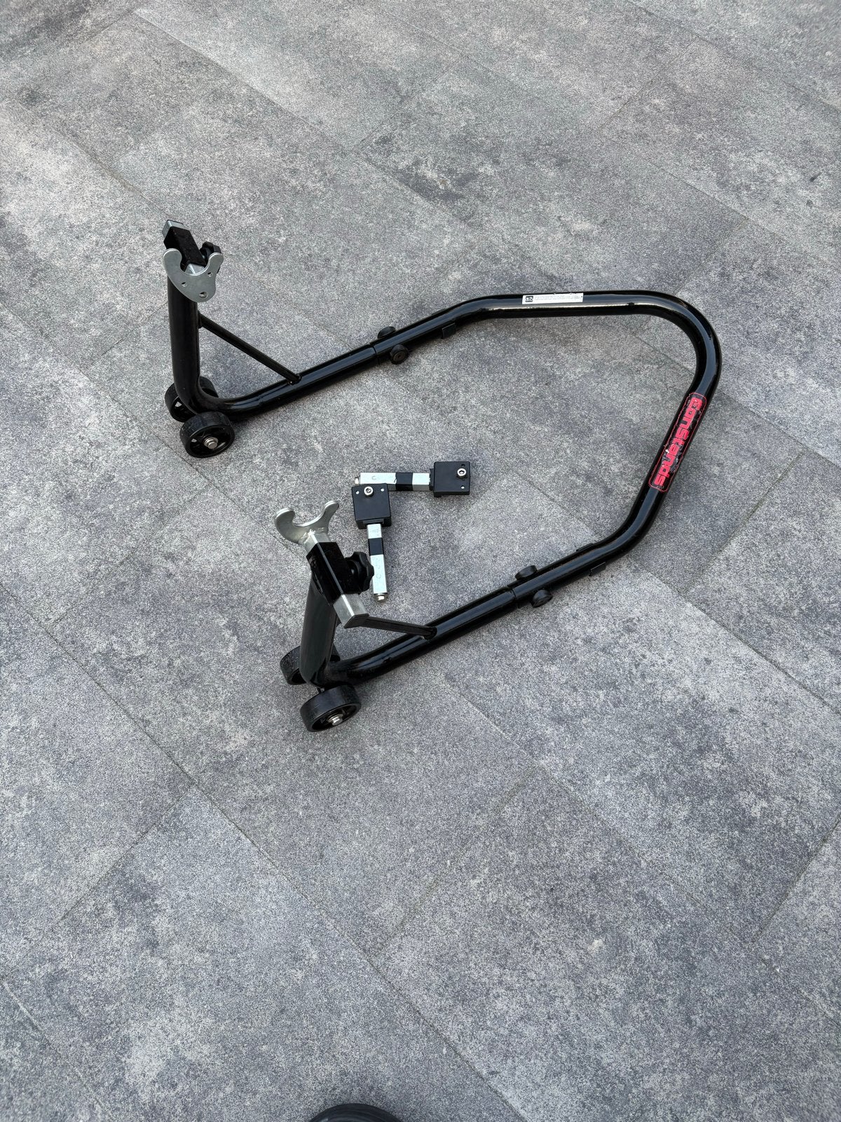 Motorfiets paddockstand achterwiel, Motoren, Ophalen, Gebruikt