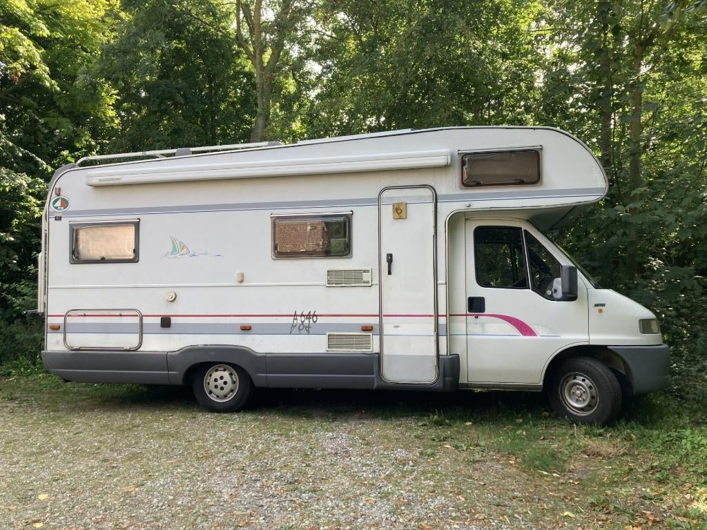 6 pers. Fiat Burstner camper, nieuwe distributieriem, Caravans en Kamperen, Campers, Alkoof, Fiat, Particulier, Bürstner