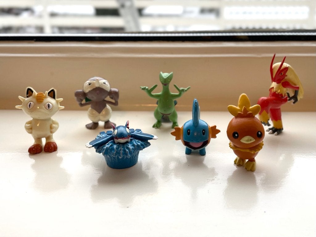 Pokemon figuren Nintendo Tomy (7 stuks), Verzamelen, Poppetjes en Figuurtjes, Ophalen of Verzenden, Zo goed als nieuw