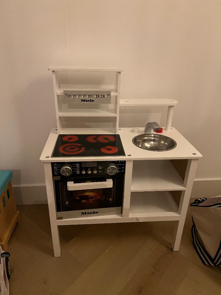 Speelgoed miele kinderkeuken, Ophalen, Gebruikt, Hout, Speelkeuken