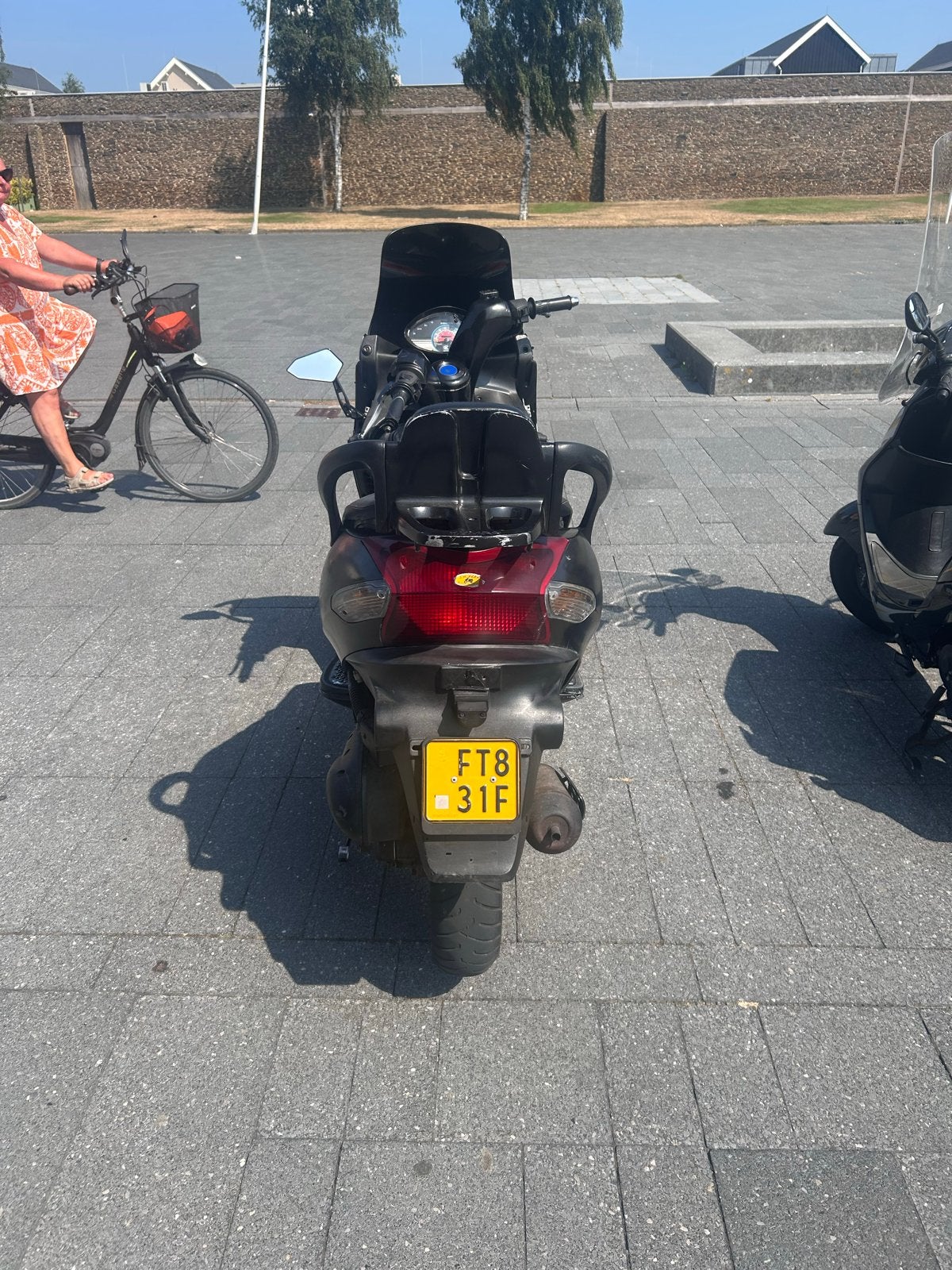 Kymco grand dink 50met aandachtspunten - Achterrem blokkeert, Ophalen, Gebruikt, Maximaal 45 km/u