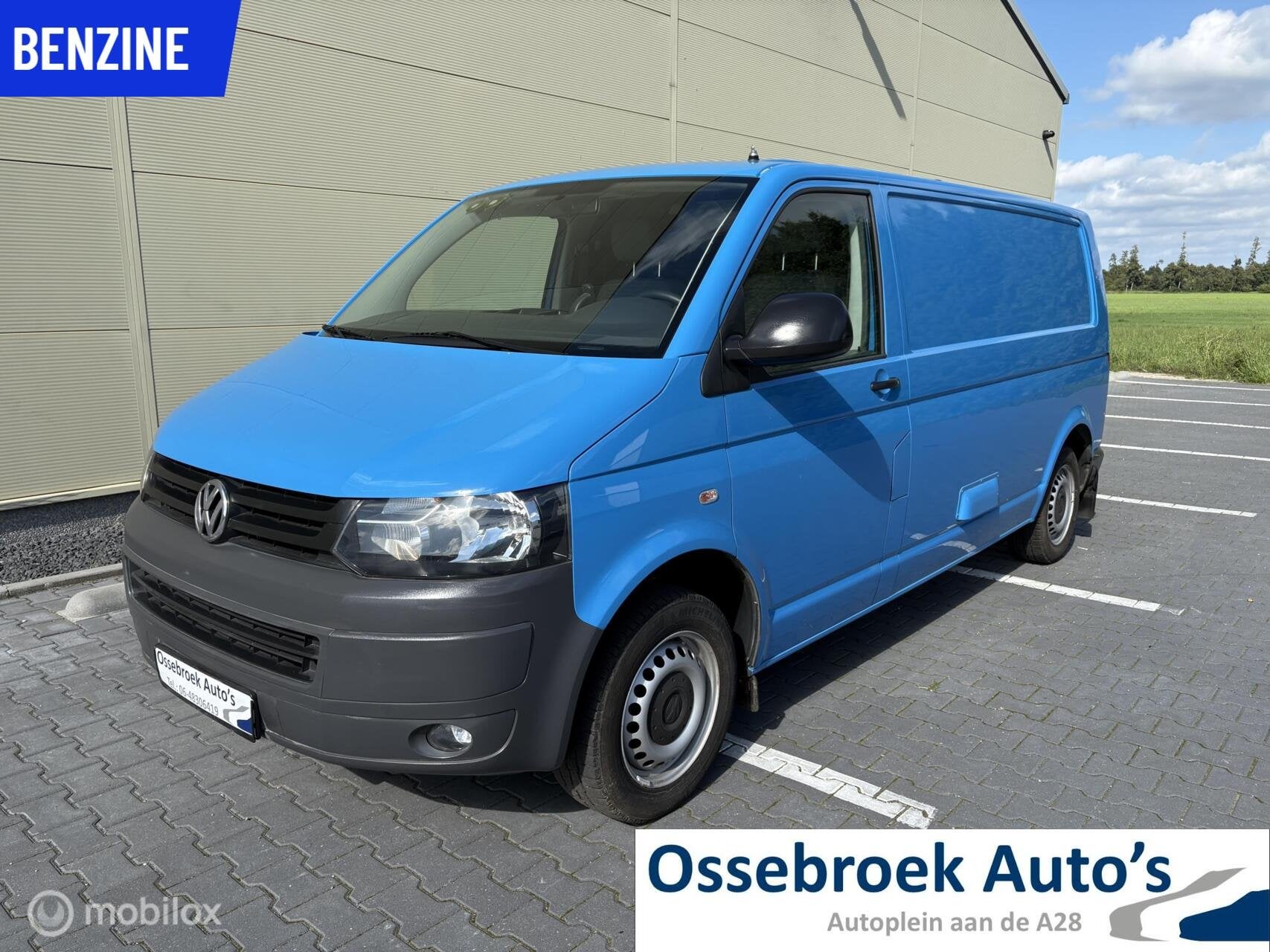 Volkswagen T5 Transporter GP 2.0 Benzine Airco 121dkm 2012, Auto's, Gebruikt, 4 cilinders, 116 pk, Bedrijf