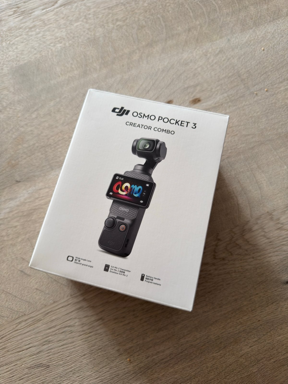 DJI Osmo Pocket 3 Creator Combo - Zo goed als nieuw, Audio, Tv en Foto, Ophalen of Verzenden, Zo goed als nieuw, Accu, Overige Merken