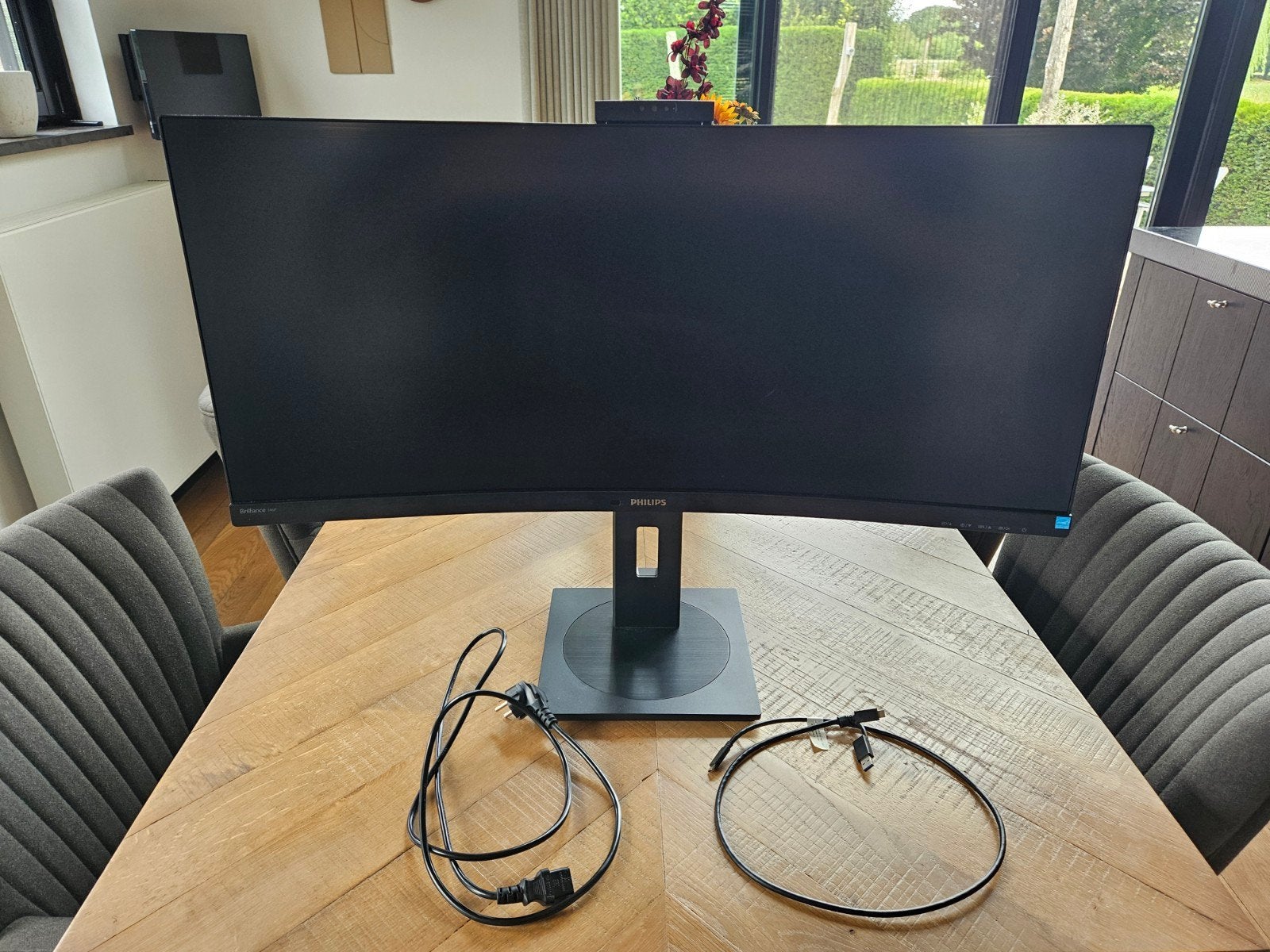 Philips 34P1CRH 34 inch Curved UltraWide Monitor, Ophalen, Philips, 3 tot 5 ms, VA