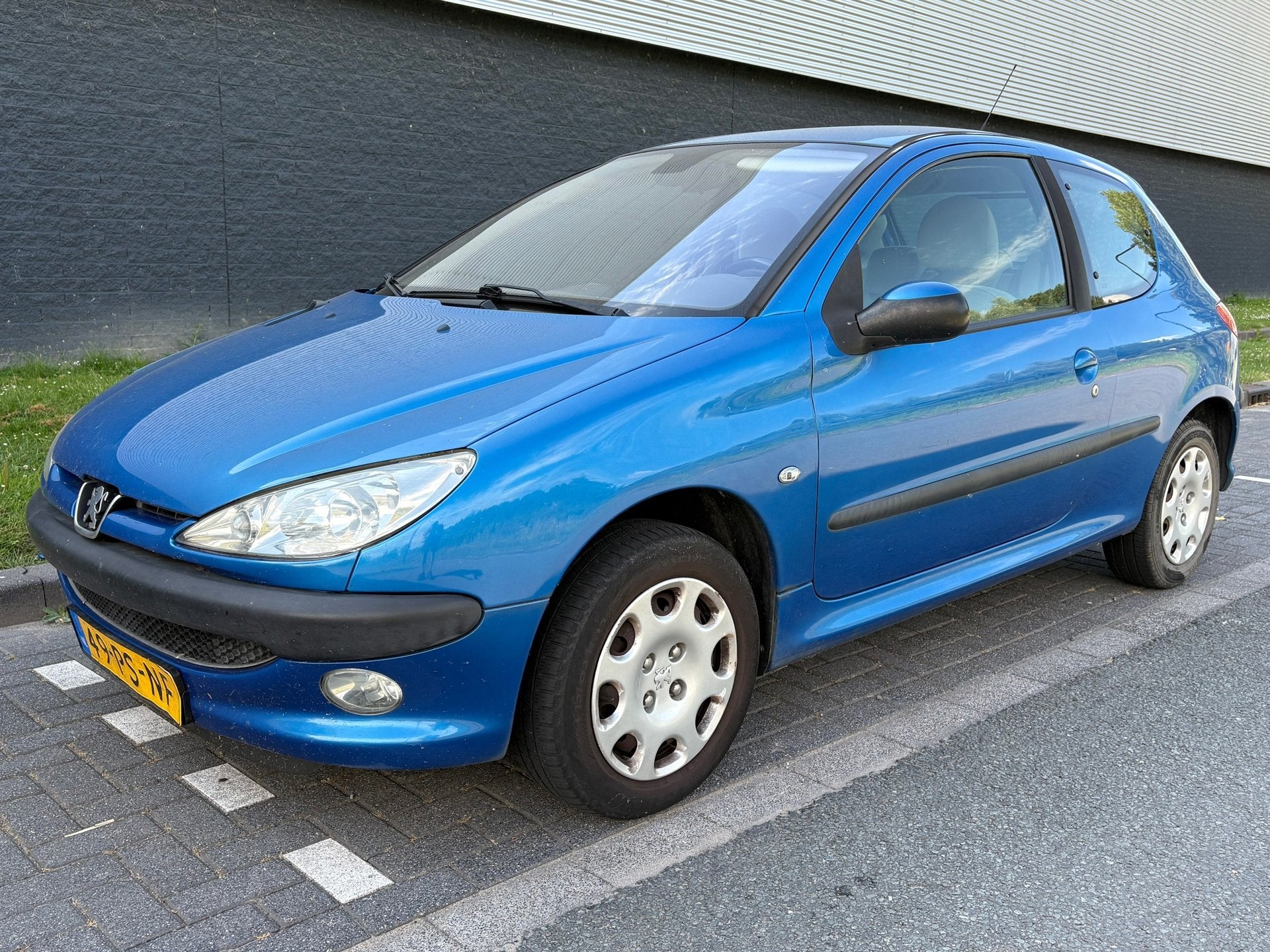 Peugeot 206 1.4-16V Gentry 2004|Airco|Inruilkoopje, Voorwielaandrijving, 938 kg, 31 €/maand, Blauw
