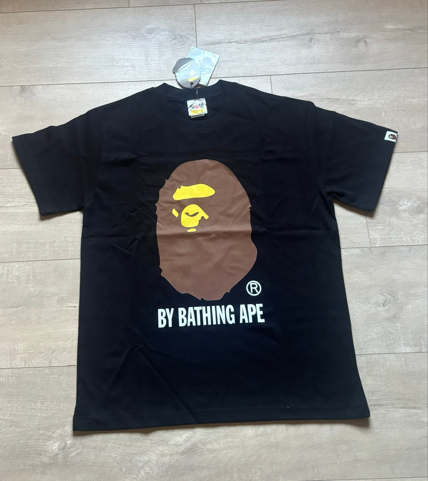 A Bathing Ape BAPE T-shirt Zwart Maat S, Ophalen of Verzenden, Nieuw, Maat 46 (S) of kleiner, Zwart