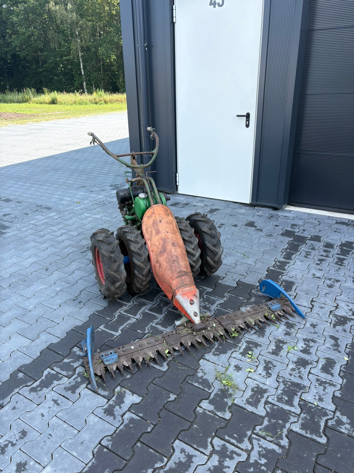 Agria 1300r, Ophalen, Gebruikt, Versnellingen, Balkmaaier