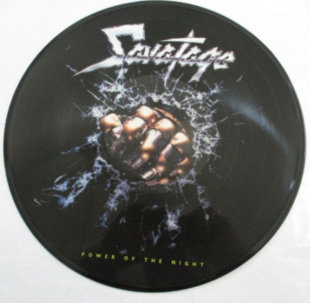 Savatage - Power of the Night Picture Disc LP (Limited Editi, LP, Hard Rock, Ophalen of Verzenden, Zo goed als nieuw