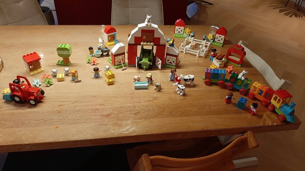 Duplo sets, Ophalen, Overige thema's, Zo goed als nieuw, Duplo