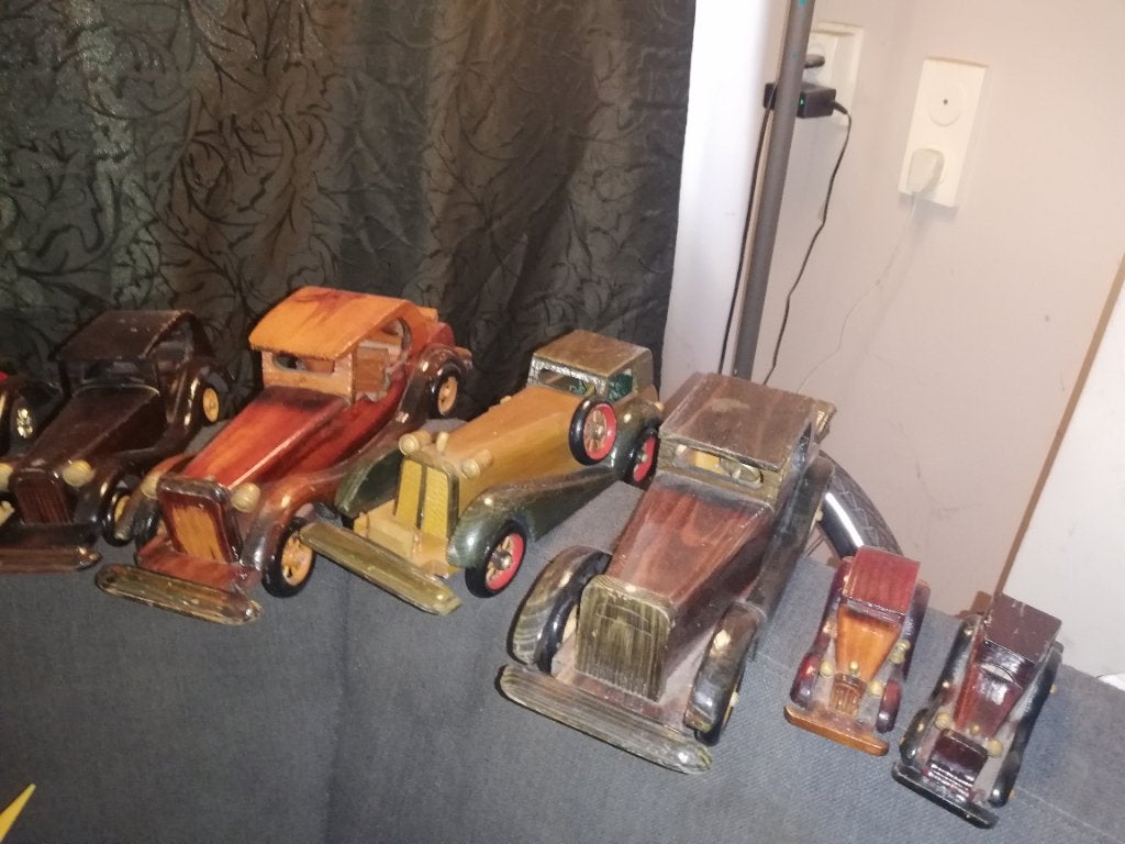 Vintage houten auto's, Ophalen of Verzenden, Auto
