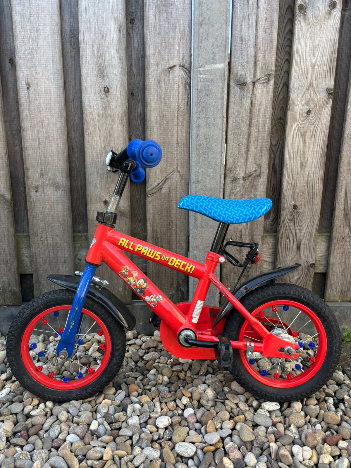 Leuk Paw Patrol fietsje, 12 inch, Fietsen en Brommers, Ophalen, Gebruikt, Minder dan 16 inch