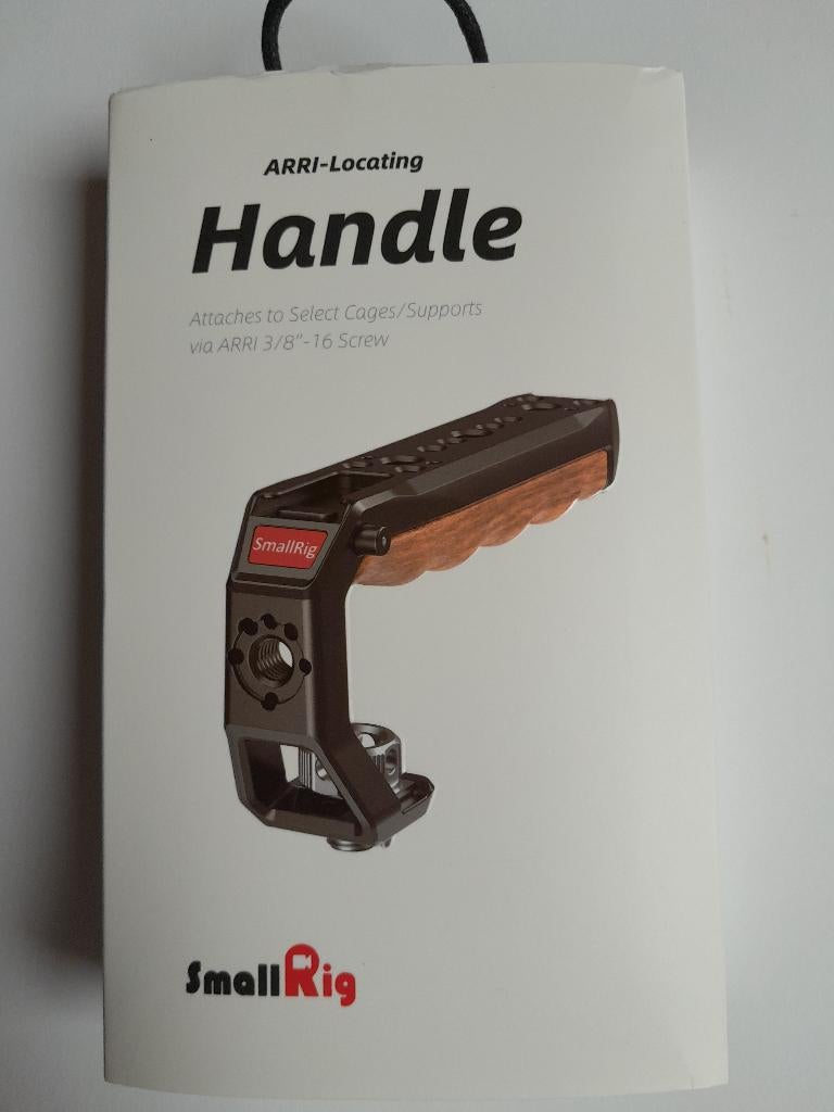 SmallRig ARRI Locating Top Handle – Dark Olive & Hout Nieuw!, Spiegelreflex, Nieuw, Ophalen of Verzenden, Overige Merken