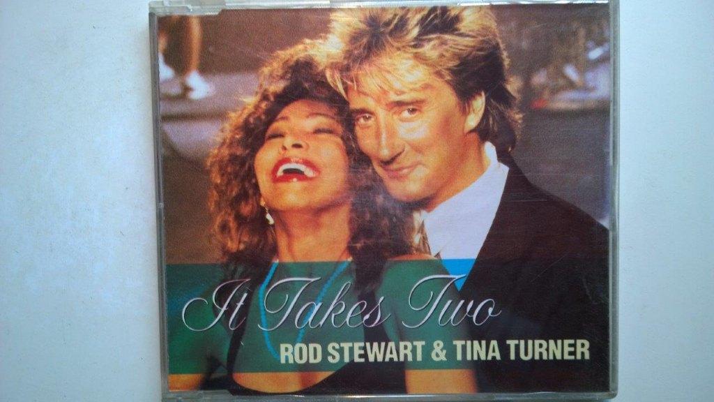 Rod Stewart & Tina Turner - It Takes Two, Maxi-single, Ophalen of Verzenden, Zo goed als nieuw, 1 single