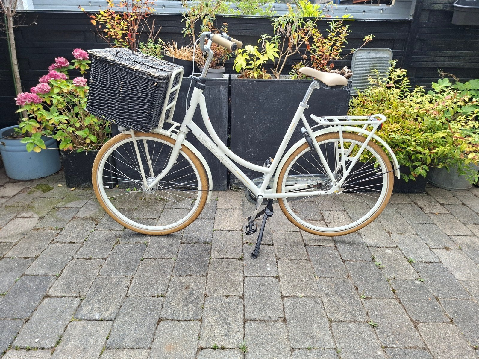 Batavus Diva Damesfiets - 62 cm frame - met fietsmand, Ophalen, Terugtraprem, Gebruikt, Versnellingen