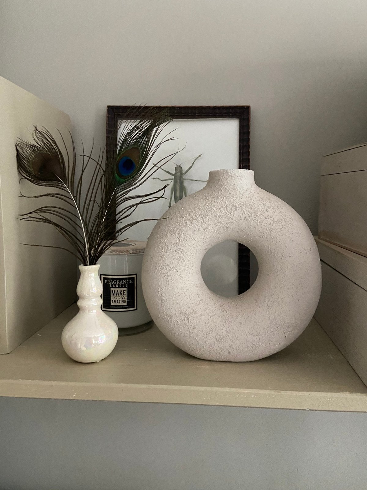 Donut vaasje, Ophalen, Gebruikt