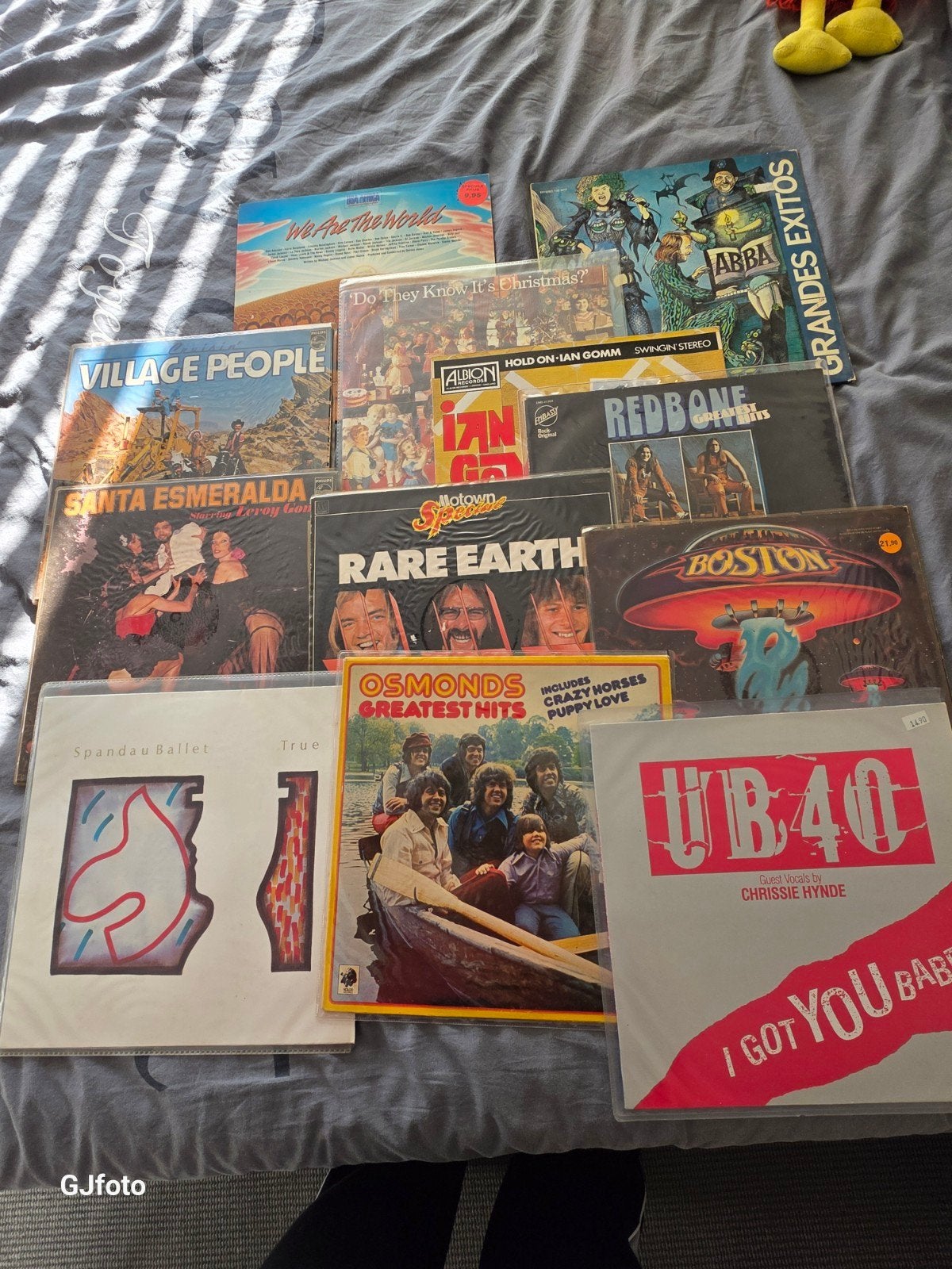 Grote collectie diverse pop en rock vinyl LP's