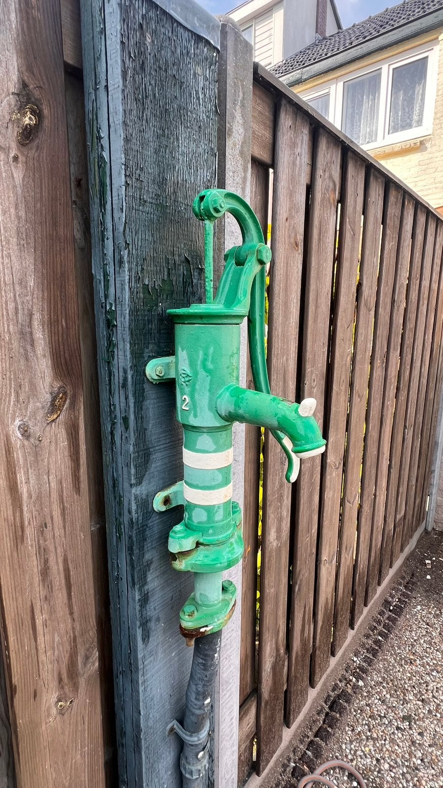Ouderwetse waterpomp te koop, Ophalen, Gebruikt