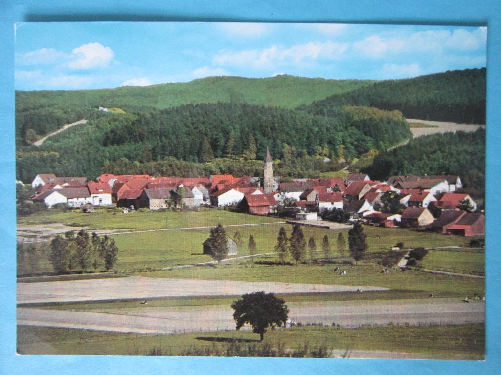 Ansichtkaart: Duitsland, Haus am Walde. 3559 Lichtenfels., Ophalen of Verzenden, 1980 tot heden, Gelopen, Duitsland