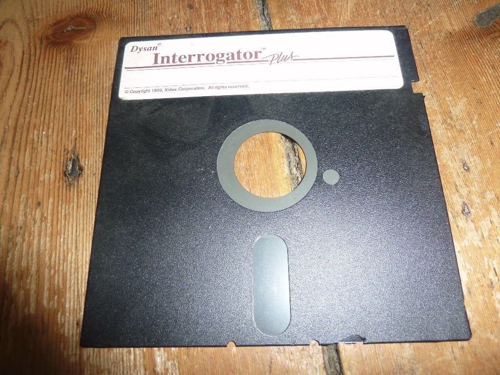 software office DYSAN Interrogator Plus - floppy flexi disc, Computers en Software, Ophalen of Verzenden