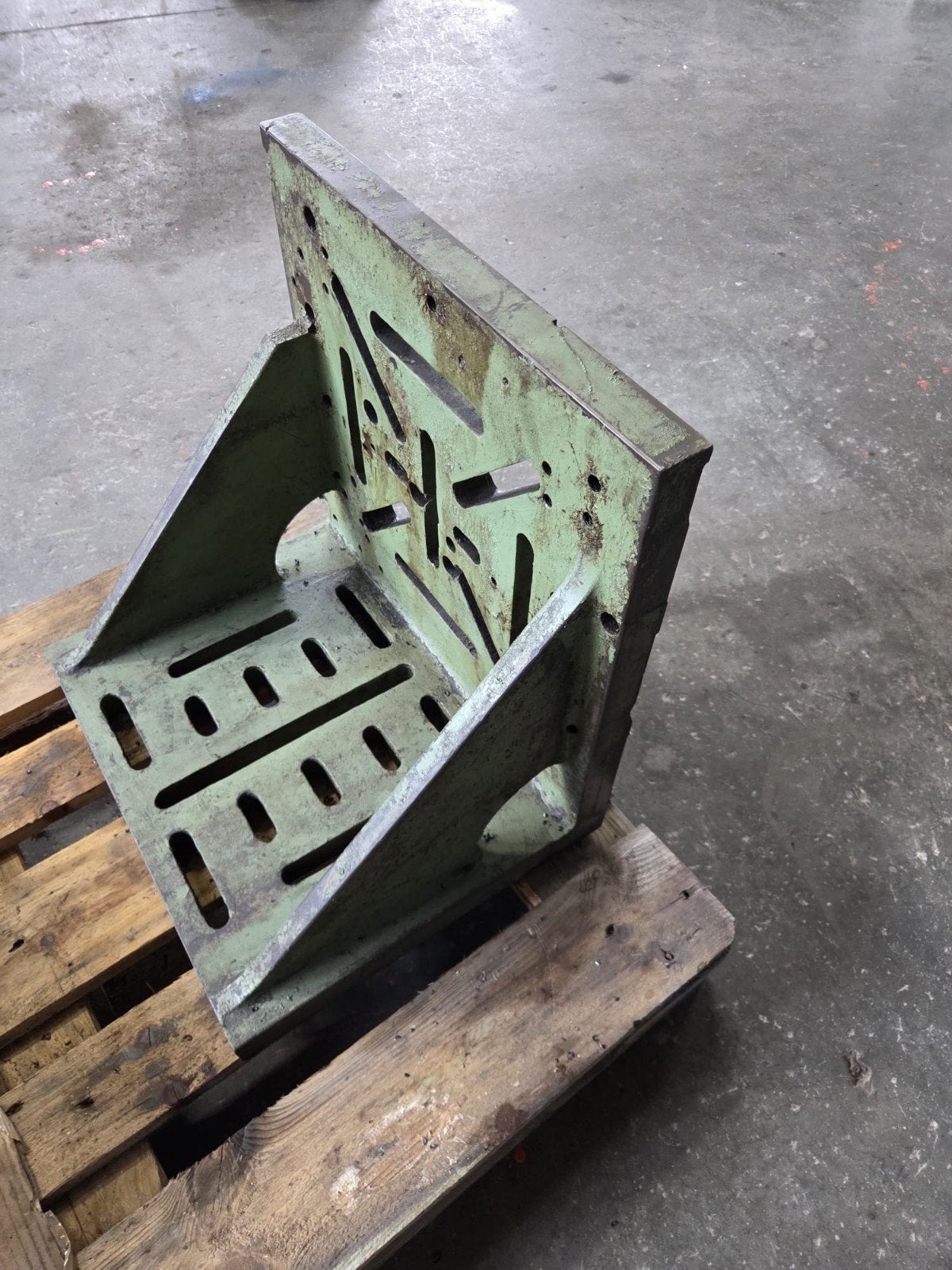Stevige machinebasis/hoekplaat voor werkplaats, Ophalen of Verzenden