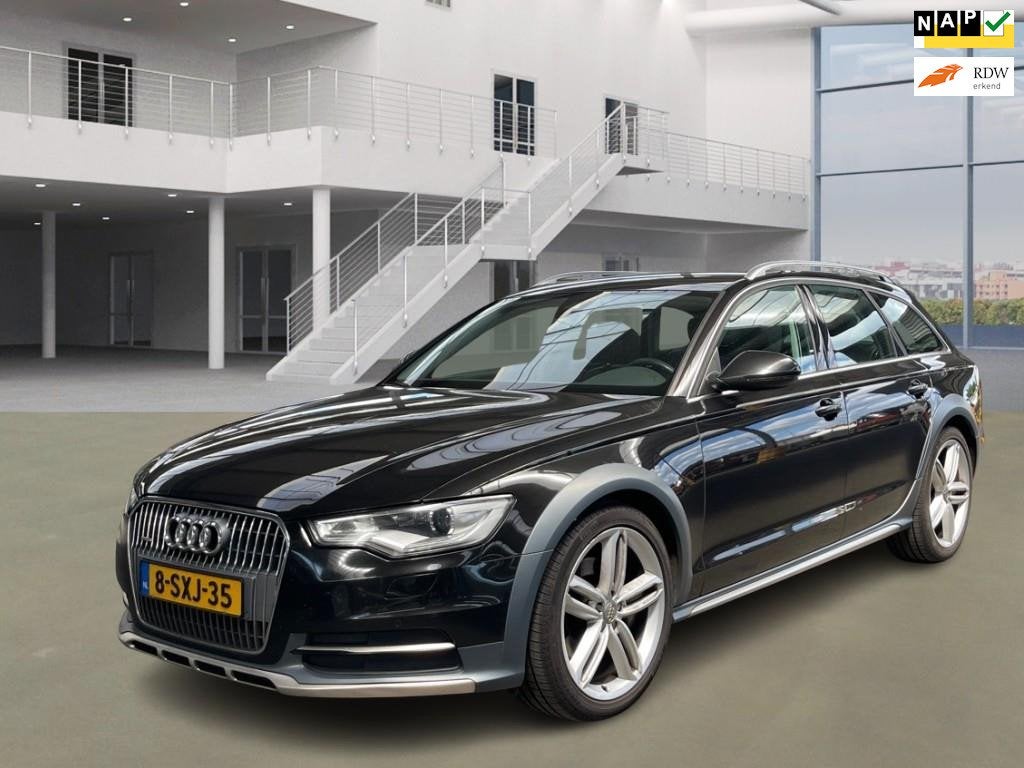 Audi A6 allroad quattro 3.0 TDI Pro Line Plus / NL prijs 118, Auto's, Audi, Automaat, Gebruikt, 2500 kg, Zwart