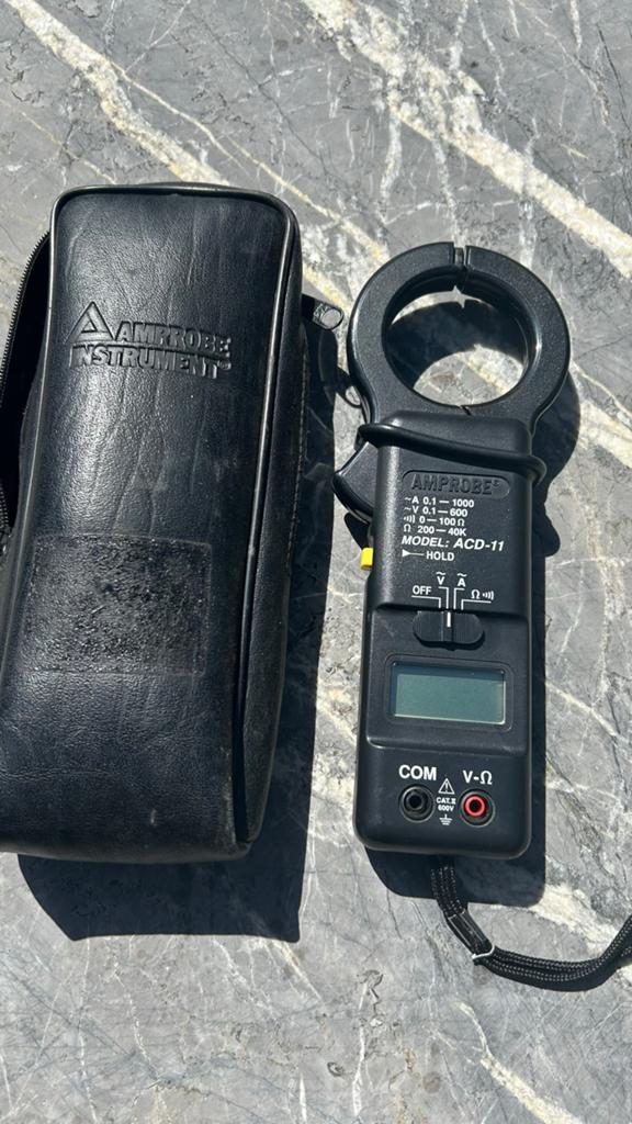 Amprobe ACD-11 Stroomtang (amperetang) met Hoes, Ophalen of Verzenden, Gebruikt, Multimeter