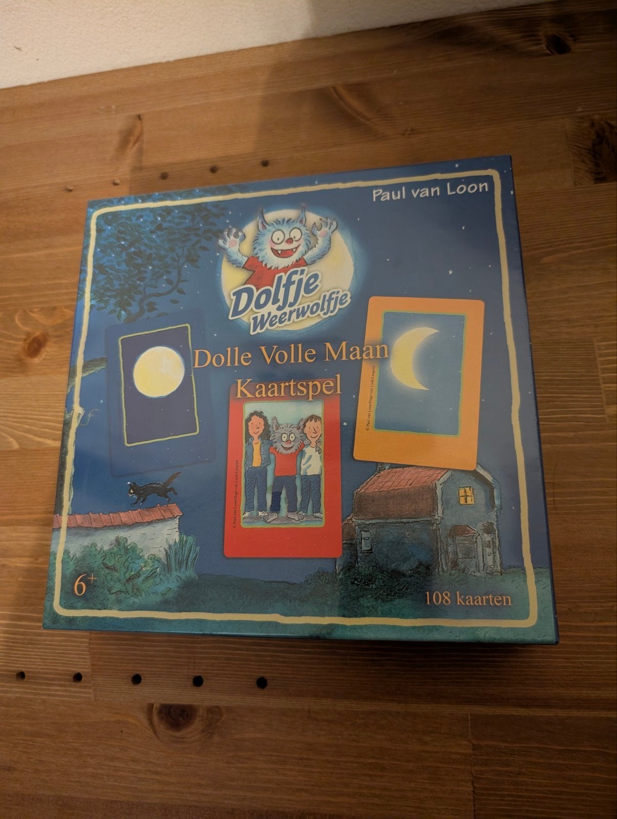 Dolfje Weerwolfje Dolle Volle Maan Kaartspel, Leopold, Pb 196 Enschede, Nieuw, Ophalen of Verzenden