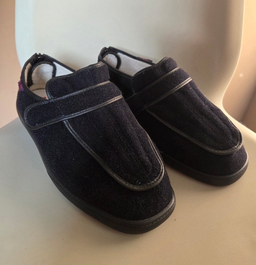 Senioren pantoffels/verbandschoenen, Ophalen of Verzenden, Zo goed als nieuw