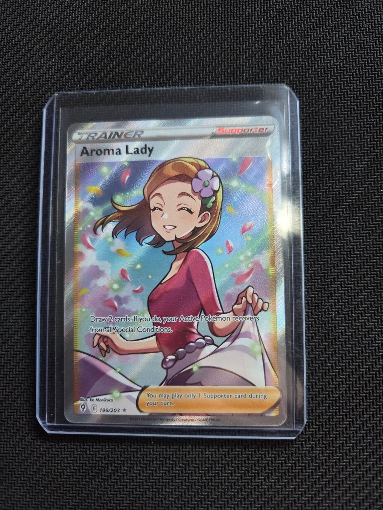 Aroma Lady 199, Ophalen of Verzenden, Zo goed als nieuw, Losse kaart, Foil