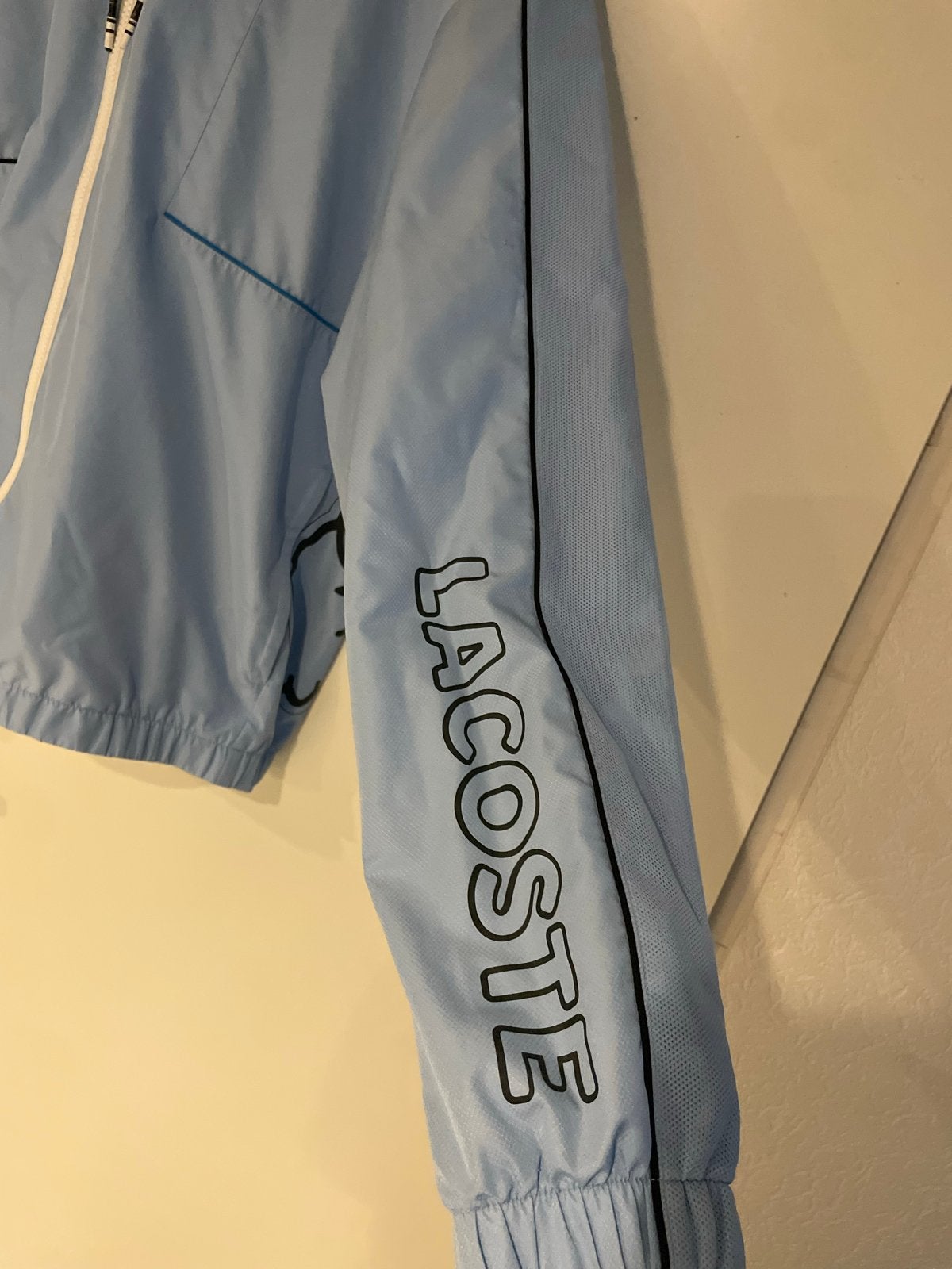 Lacoste Sport Trainingspak Maat L - Supergoede Staat, Ophalen of Verzenden, Zo goed als nieuw, Maat 52/54 (L), Blauw
