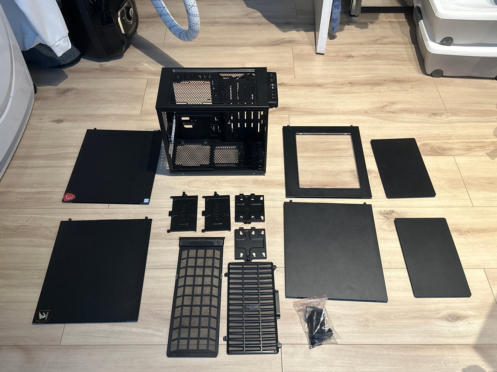 Fractal Design Define Nano S ITX + extra's, Computers en Software, Ophalen, Zo goed als nieuw
