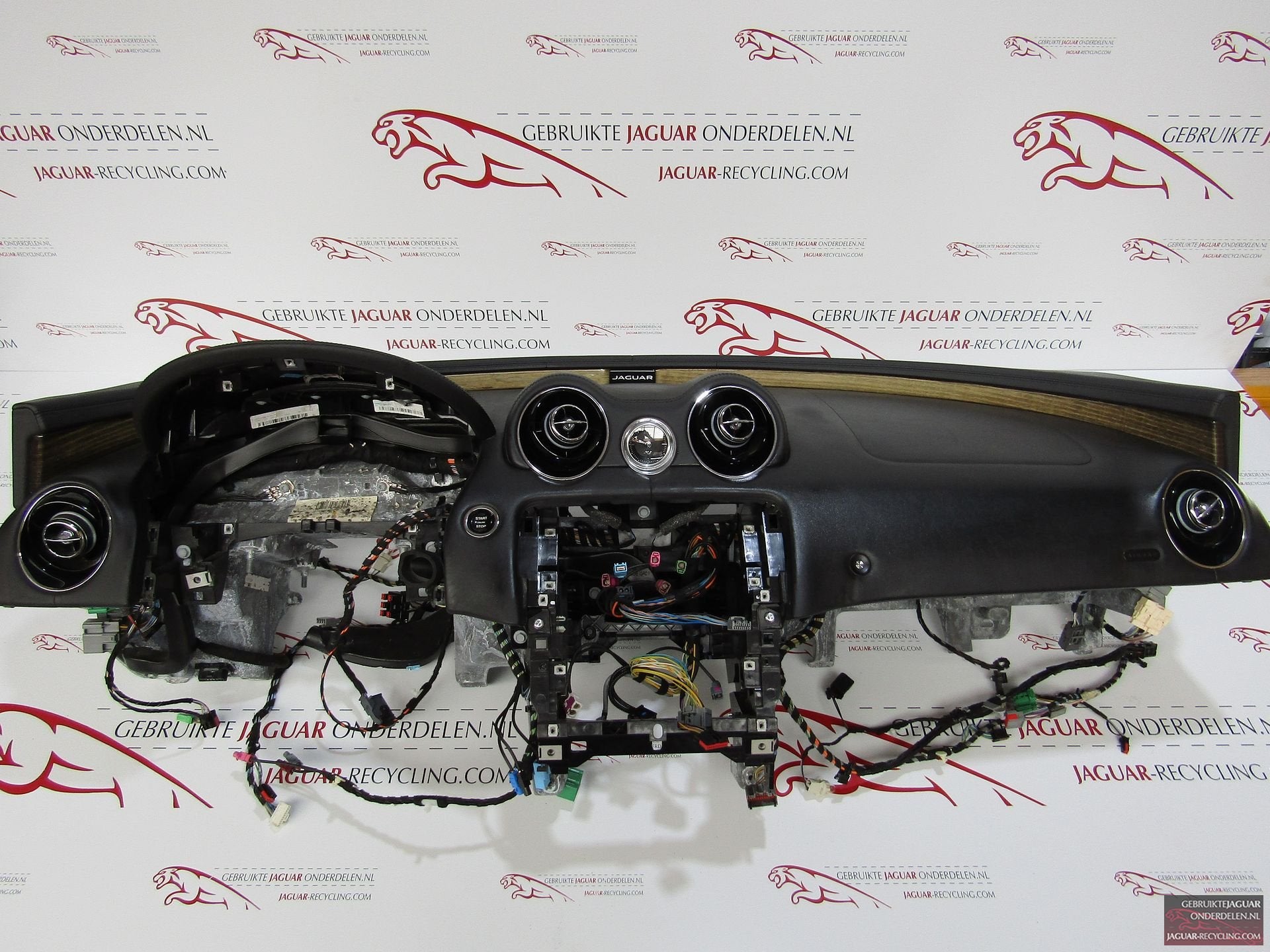 Dashboard Jaguar XJ X351 zwart C2D15234PVJ = C2D40587PVJ = C, Gebruikt, -, Ophalen of Verzenden, Jaguar