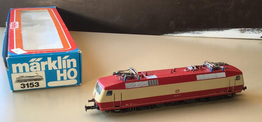 Märklin H0 # 3153 Multifunctionele Lok DB Br: 120 in OVP, Wisselstroom, Gebruikt, Locomotief, Ophalen of Verzenden