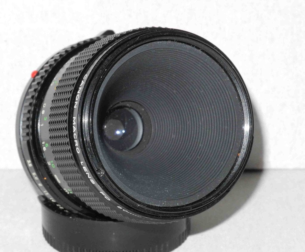 Canon 50mm 3.5 Macro FD, Ophalen of Verzenden, Zo goed als nieuw, Canon, Macrolens