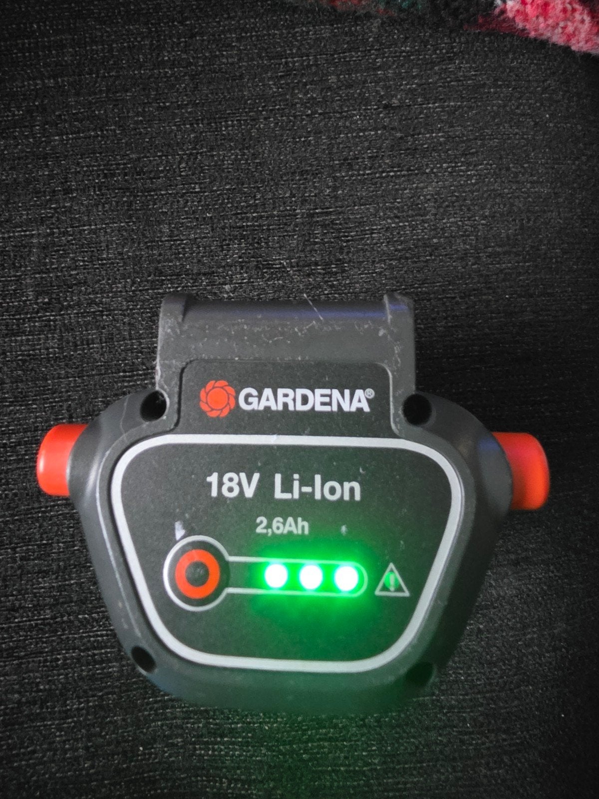 Accu's Gardena, Ophalen