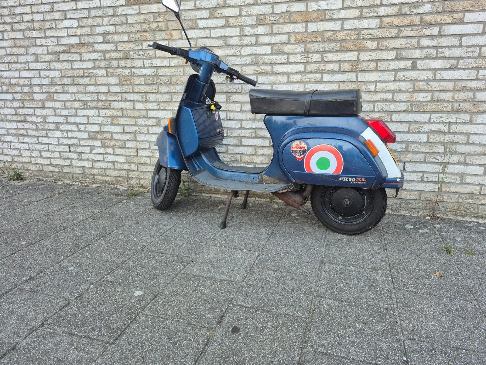 Vespa PK 50 XL Automatic die aandacht nodig heeft, Fietsen en Brommers, Scooters | Vespa, Ophalen, Tweetakt, Gebruikt, Overige modellen