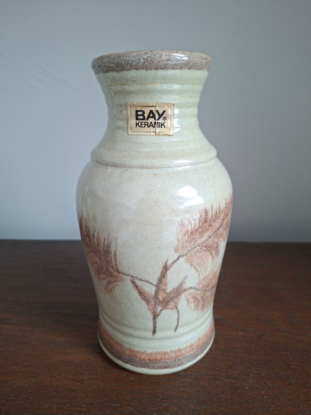 Vintage Bay Keramik vaas, West-Germany, Ophalen of Verzenden