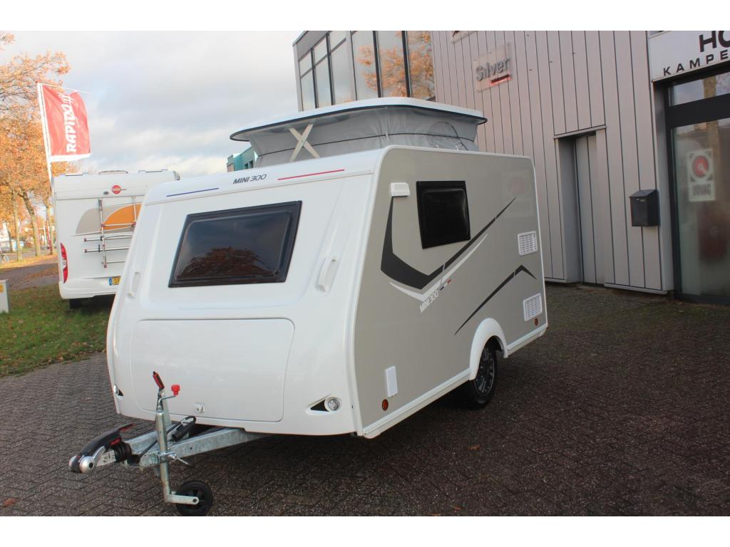 Trigano Mini Silver 300 MODEL 2025 AANBIEDING!, Caravans en Kamperen, Overige typen, Standaardzit, Trigano, Tot en met 2