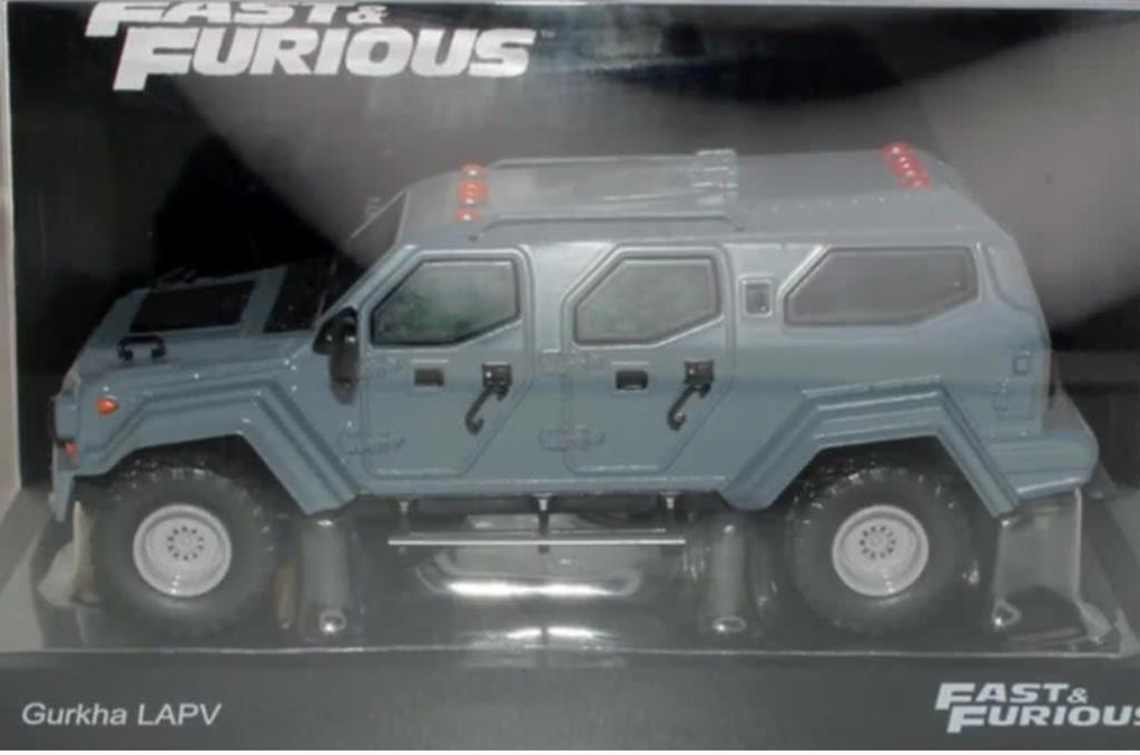 Gurkha Lapv 2008 SCHAAL 1/43 FAST & FURIOUS ALTAYA # 26, Verzenden, Nieuw, Auto, Overige merken